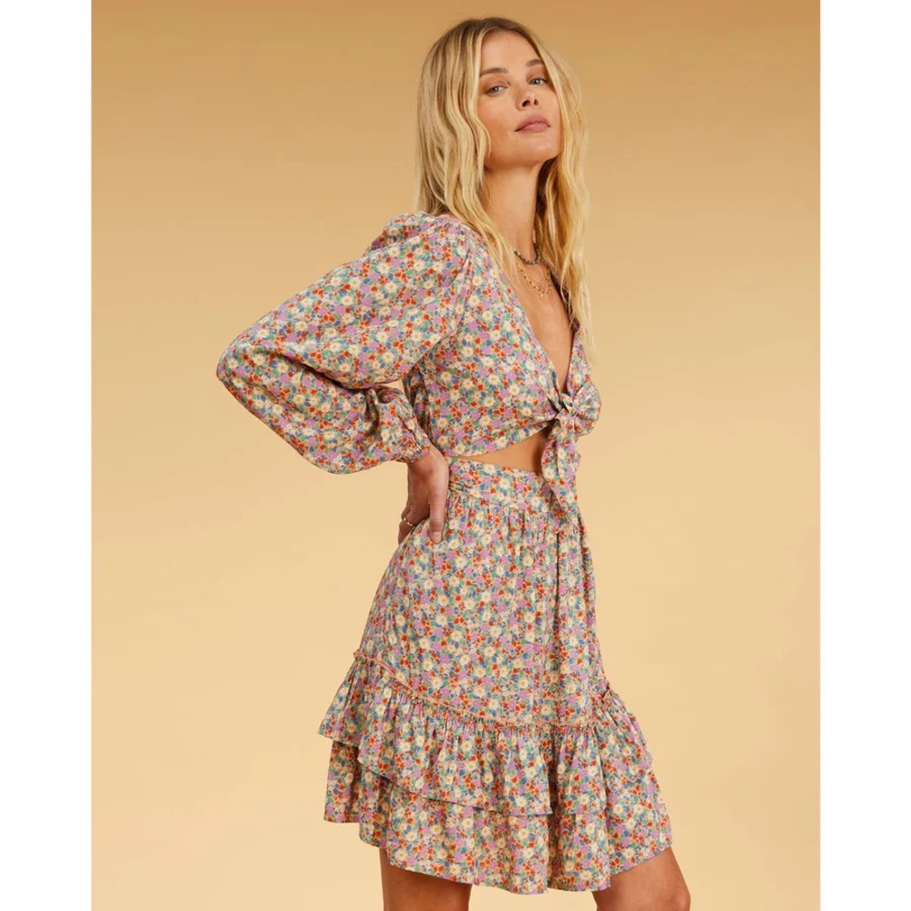 BILLABONG x Salty Blonde Ditsy Dreamer Mini Dress